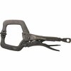 Klein Tools C-Clamp Locking Pliers With Swivel Jaws, 11-inch 38622